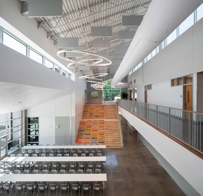 RAL White Ceiling Baffles Wood Wool Cement Acoustic Panels Sound Absorption Board