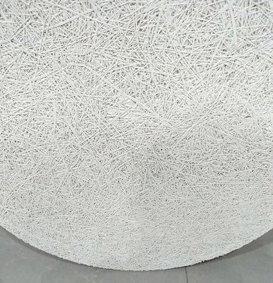 Office Ceiling Baffles RAL White Wood Wool Cement Acoustic Panels Sound Absorption Board