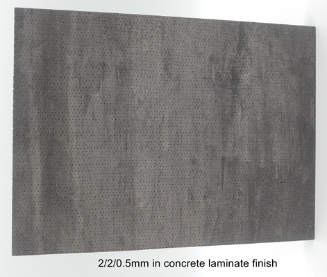 Black Laminate Formica Auditorium NANO Microperforated Sound Absorption Wall Panels