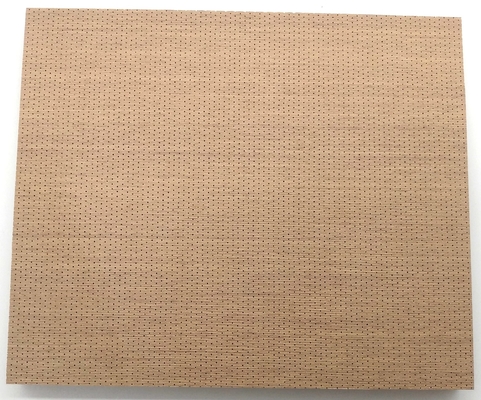 Construction & Decoration Nano 2/2/0.5mm Wooden Microperforated Acoustic Wall Panels