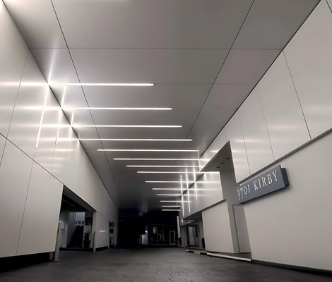 2/2/0.5mm Microperforated Decorative Acoustic Suspended Ceiling Sound-Absorbing Panel