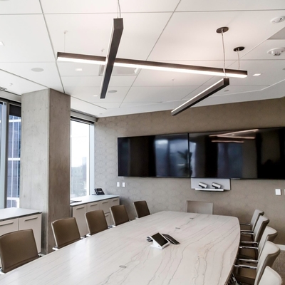 Seamess Ceiling Tile 2/2/0.5mm Microperforated Acoustic Panels Sound-Absorbing Board