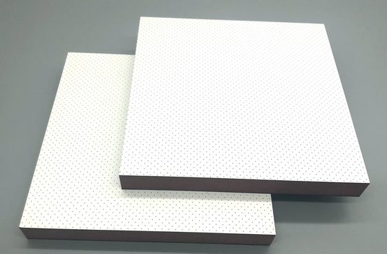 Seamess Ceiling Tile 2/2/0.5mm Microperforated Acoustic Panels Sound-Absorbing Board