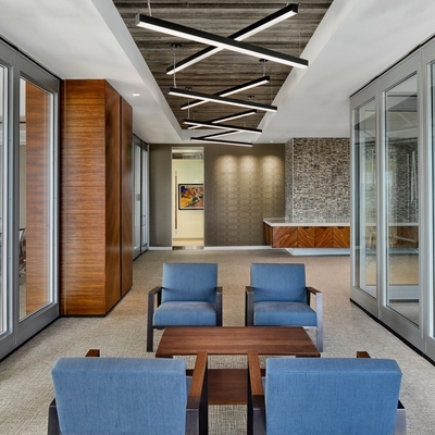 Concrete Formica Laminate Ceiling Tile 2/2/0.5mm Microperforated Sound-Absorption Panels