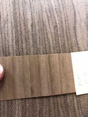 Cafe Canteen Walnut Veneer Ceiling Tile 2/2/0.5mm Microperforated Acoustic Panels