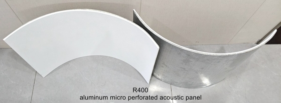 Non-combustible Ceiing Tile Metal Baffle Microperforated Acoustic Panel Soundproof Board