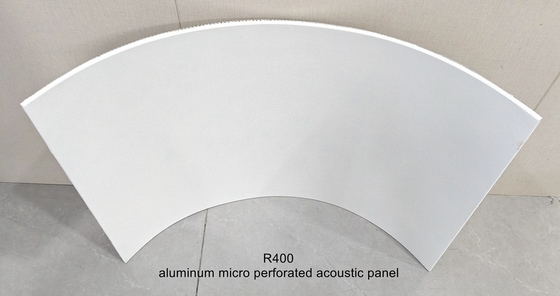 Non-combustible Ceiing Tile Metal Baffle Microperforated Acoustic Panel Soundproof Board