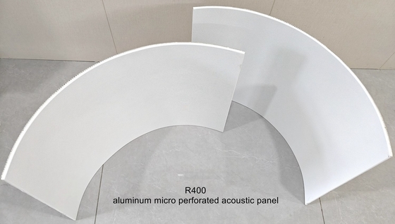 Non-combustible Ceiing Tile Metal Baffle Microperforated Acoustic Panel Soundproof Board