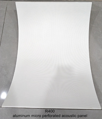 Non-combustible Ceiing Tile Metal Baffle Microperforated Acoustic Panel Soundproof Board