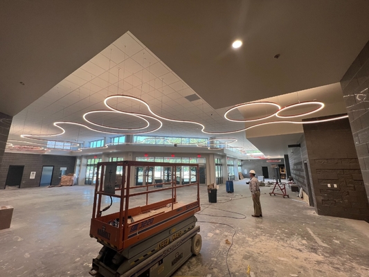 Non-combustible Seamless Metal Ceiling Microperforated Acoustic Panel Soundproof Board