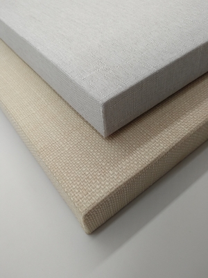 Easy Installation Decorative Fabric Wrapped Acoustical Wall Panels Sound Absorbing Board