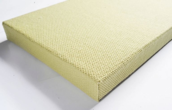 Stretch Fabric Wrapped Acoustical Wall Panels Easy Installation Sound Absorbing Board