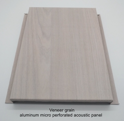 3D Wall Panel Easy Installation Metal Microperforated Acoustic Panel Soundproof Board