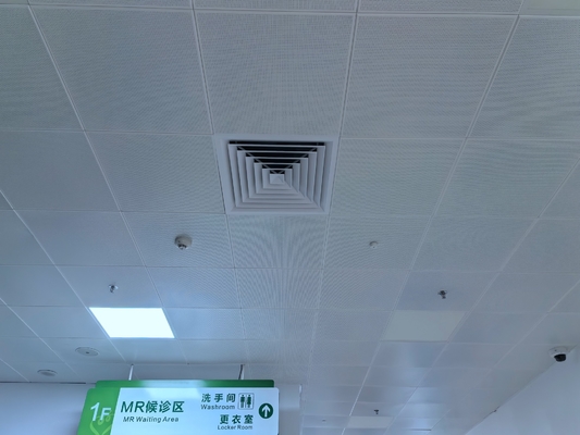 Hospital MR Room Anti-static Ceiliing Tiles Metal Perforated Acoustic Panel Soundproof Board