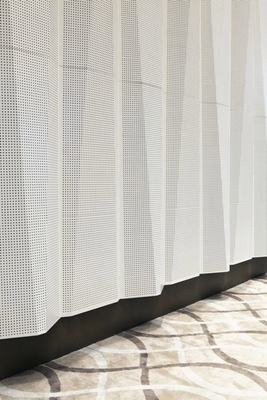 Commercial Building Hexagon Exterior Metal Perforated Acoustic Panel Soundproof Board