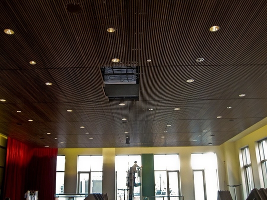 Ceiling Tile Slot Acoustic Panels Seamless Soundproofing Board Building Materials