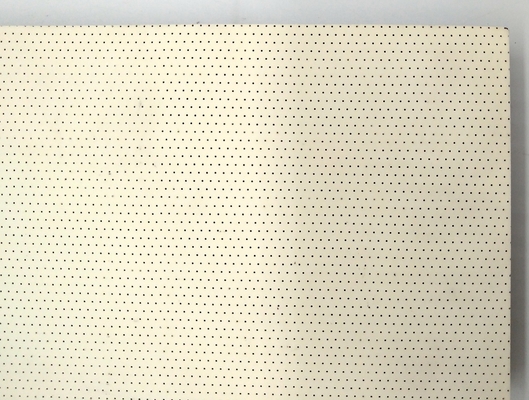 Dance Room Ceiling Tile 2/2/0.5mm Microperforated Acoustic Panels Soundproofing Board