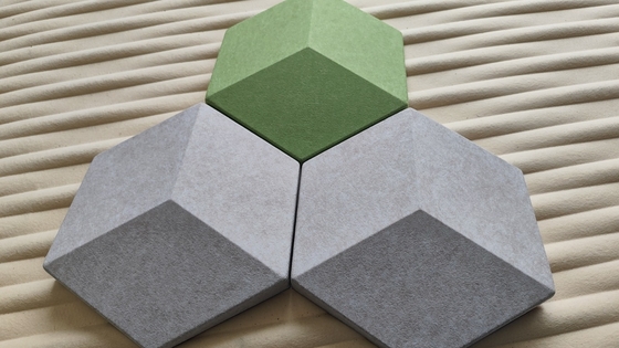 Eco-Friendly Conference Room Polyester Fiber Acoustic Panel Interior Decoration