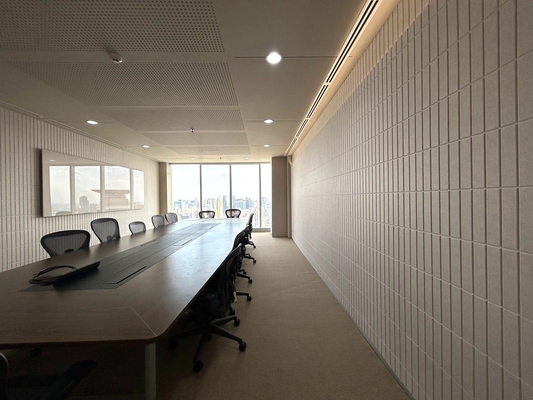 16/16/8mm Office Meeting Room Ceiling Tile Perforated Acoustic Panel Sound Absorption Board