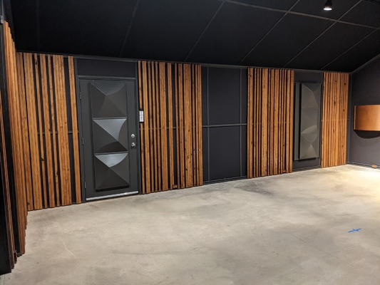 HIFI Studio Room Wooden Slot Diffuser Isolation Board Acoustic Wall Panels Soundproofing