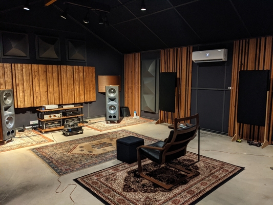 HIFI Studio Room Wooden Slot Diffuser Isolation Board Acoustic Wall Panels Soundproofing
