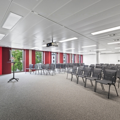 Open Office Seamless Metal Ceiling RAL9016 Microperforated Acoustic Panels Soundproof Board