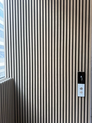 Grooved Acoustic Panel Wood Felt Strip for Wall Ceiling Sound Absorption