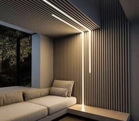 Grooved Acoustic Panel Wood Felt Strip for Wall Ceiling Sound Absorption