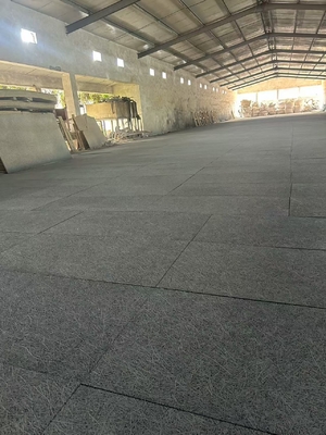 Office Ceiling Tiles Cement Board Wood Wool Acoustic Panel DIY Easy Installation