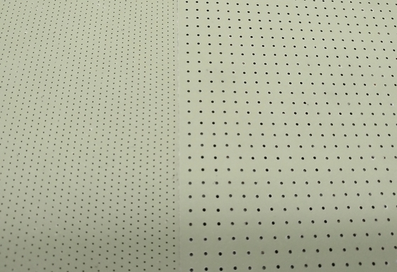 Seameless Ceiling Tiles Circle shape microperforated acoustic panel sound absorption board
