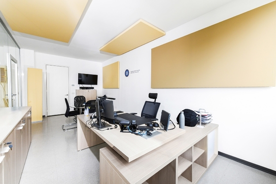 Office 50mm Thick Soundproofing Fabric Wrapped Acoustical Panels Absorbing Board