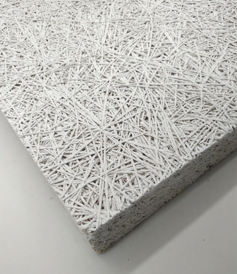 High Sound Asborption Office Ceiling Tiles Cement Board Wood Wool Acoustic Panels