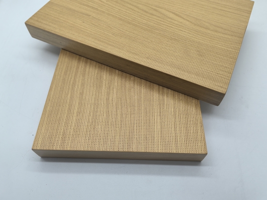 Office lobby wall panel seamless oak veneer NANO microperfroated soundproofing board