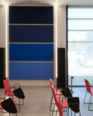 Easy Installation Decorative Soundproofing Fabric Wrapped Acoustical Panels Absorbing Board