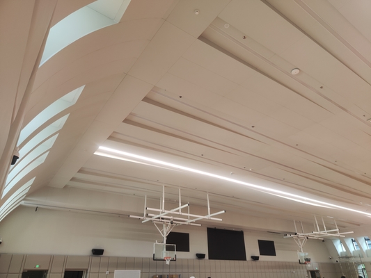 Sound Absorbing Suspended Ceiling Tiles Aluminum Microperforated Acoustic Panels