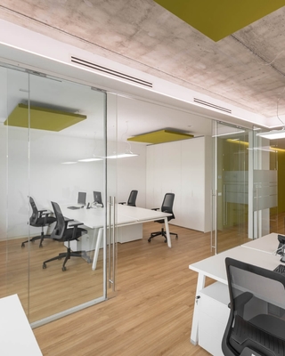Sound Absorbing Suspended Ceiling Tiles 50mm Decorative Fabric Wrapped Acoustical Panels