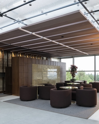 Offfice Ceiling Tiles Baffles 2/2/0.5mm NANO Microperforated Sound Absorption Acoustic Board