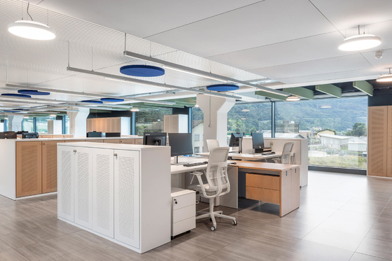 Seamless Sound Absorbing Suspended Ceiling Tiles Aluminum Microperforated Acoustic Panels