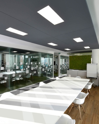 Seamless Metal Ceiling Sound Absorption Board Aluminum Microperforated Acoustic Panels