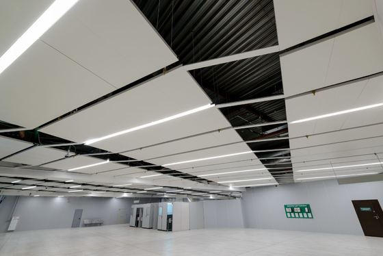 Seamless Sound Absorbing Suspended Ceiling Tiles Aluminum Microperforated Acoustic Panels