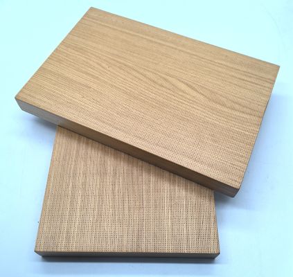 Curved Ceiling Tile Sound Absorption MDF Board 2/2/0.5mm Microperforated Acoustic Panels