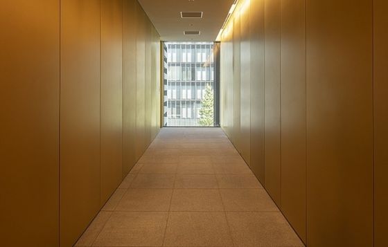 Seamless Sound Absorbing Suspended Metal Aluminum Microperforated Acoustic Panels