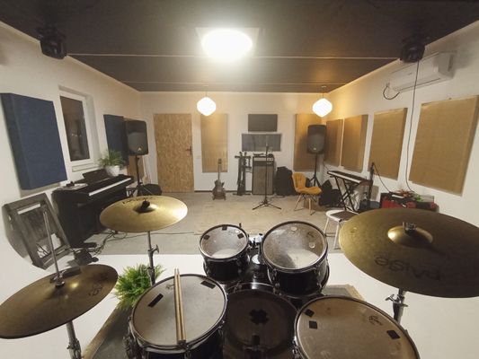 HIFI Studio Sound Absorbing Fabric Wrapped Acoustic Wall Panels Soundproofing Board