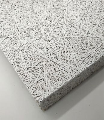 RAL painting cement wood wool acoustic panel office wall sound absorbing board