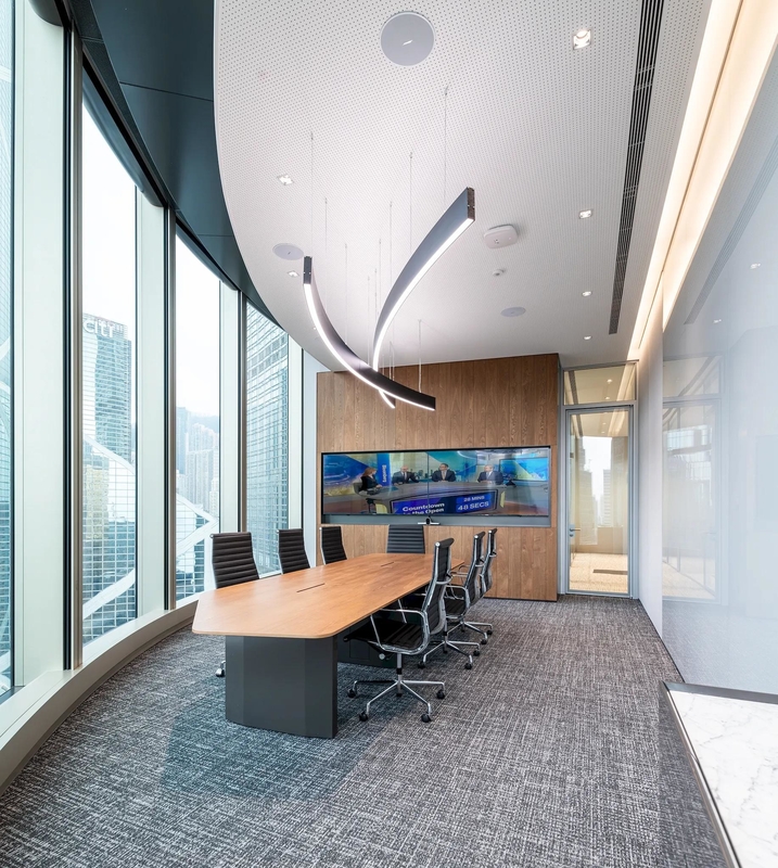2/2/0.5mm Meeting Room Walnut Veneer Microperforated Wall Acoustic Panel Sound Absorbing Board