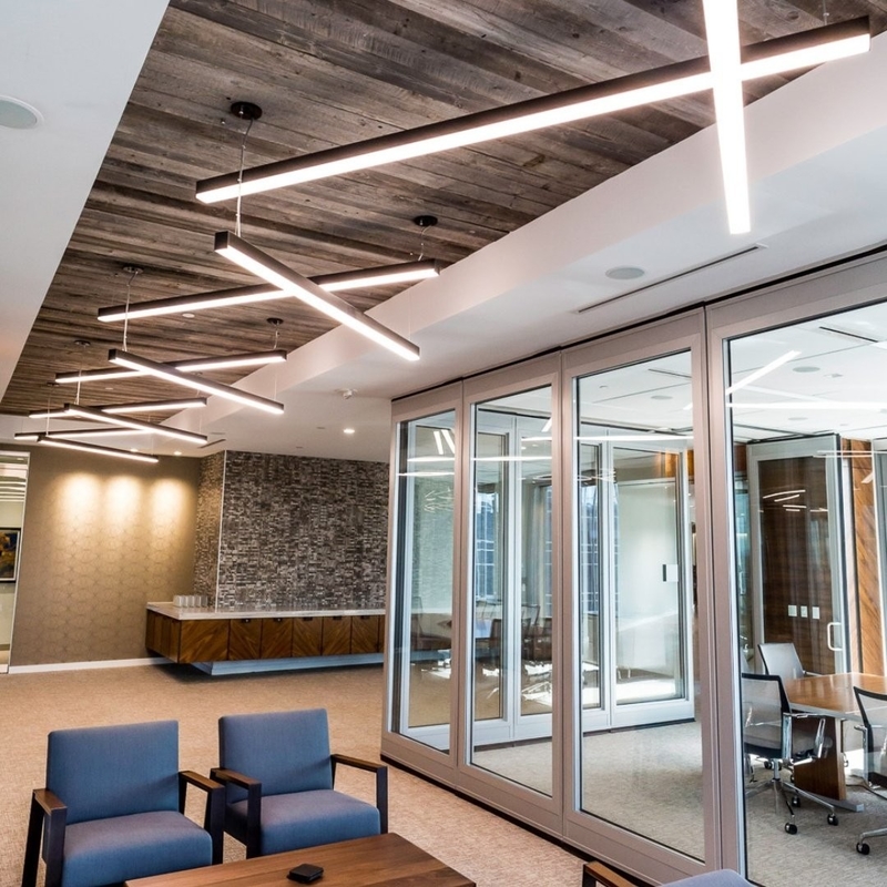 Concrete Formica Laminate Ceiling Tile 2/2/0.5mm Microperforated Sound-Absorption Panels