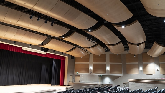 Curved Aluminium Acoustic Panels Micro Composite Acoustical Ceiling Panels Tile 2x6